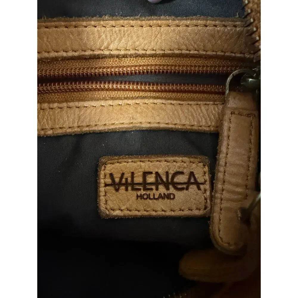 Vilenca Holland Leather Crossbody Bag Purse Boho Bohemian